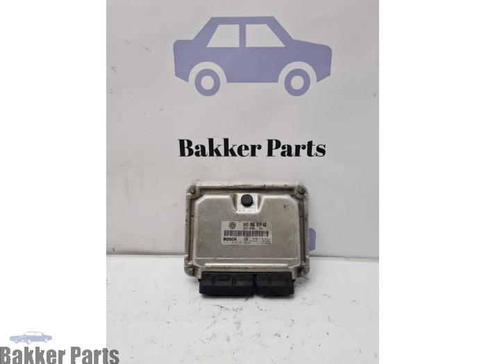 Used Engine management computer Volkswagen Polo III (6N2) 1.4 TDI Price € 75,00 Margin scheme offered by Bakker Parts