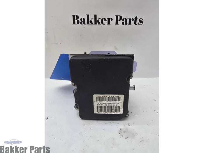 Begagnade ABS-pump Peugeot 307 CC (3B) 2.0 16V Pris € 75,00 Marginaltabell erbjuds av Bakker Parts