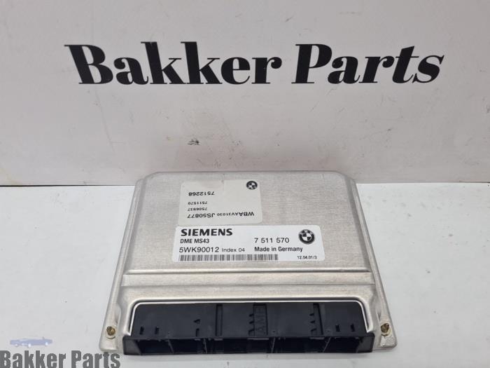 Used Engine management computer BMW 3 serie (E46/4) 328i 24V Price € 100,00 Margin scheme offered by Bakker Parts