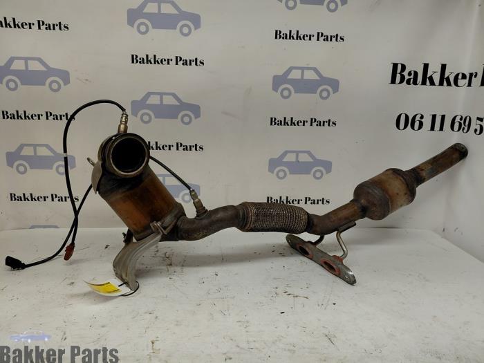 Used Front pipe + catalyst Audi Q2 (GAB/GAG) 1.4 TFSI 16V Price € 300,00 Margin scheme offered by Bakker Parts