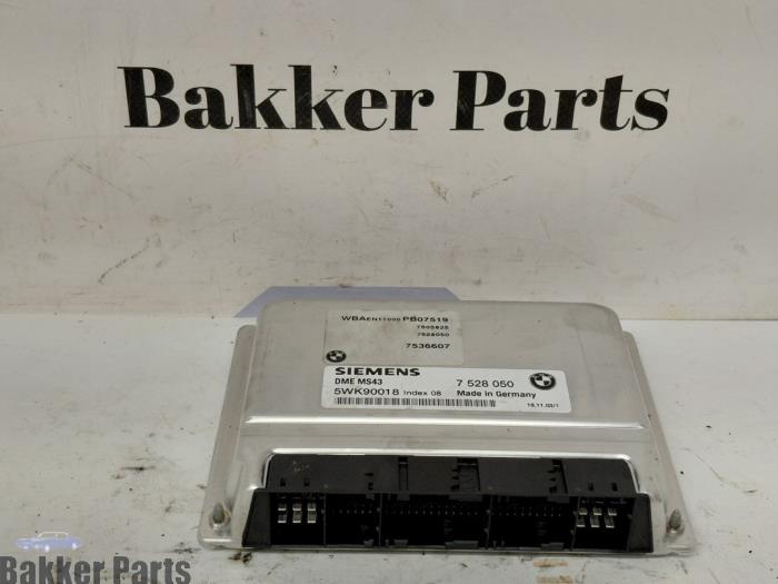 Used Engine management computer BMW 3 serie Touring (E46/3) 320i 24V Price € 150,00 Margin scheme offered by Bakker Parts