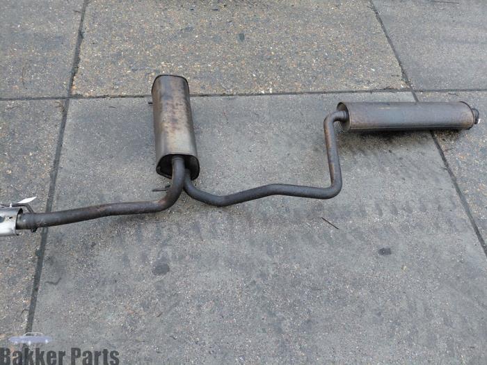 Usagé Echappement (complet) Opel Astra J (PC6/PD6/PE6/PF6) 1.4 Turbo 16V Prix € 225,00 Règlement à la marge proposé par Bakker Parts