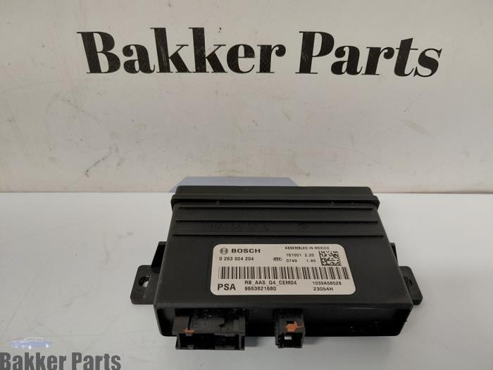 Begagnade PDC-modul Peugeot Partner (GC/GF/GG/GJ/GK) 1.6 BlueHDi 100 Pris € 40,00 Marginaltabell erbjuds av Bakker Parts