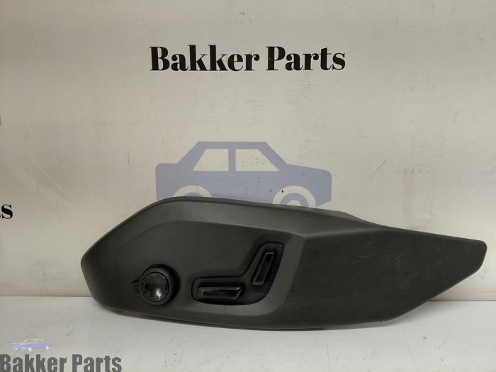 Door seat control trim