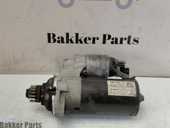 Begagnade Startmotor Audi A1 Sportback (8XA/8XF) 1.2 TFSI Pris € 30,00 Marginaltabell erbjuds av Bakker Parts