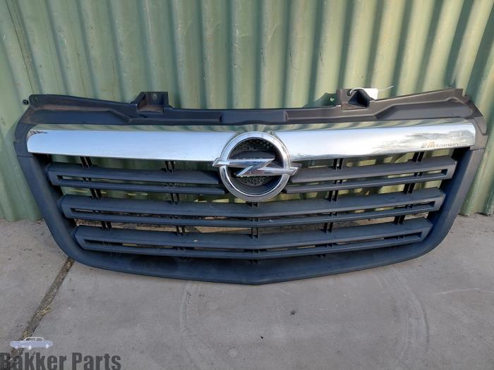 Używane Grill Opel Movano 2.3 CDTi 16V FWD Cena € 175,00 Procedura marży oferowane przez Bakker Parts