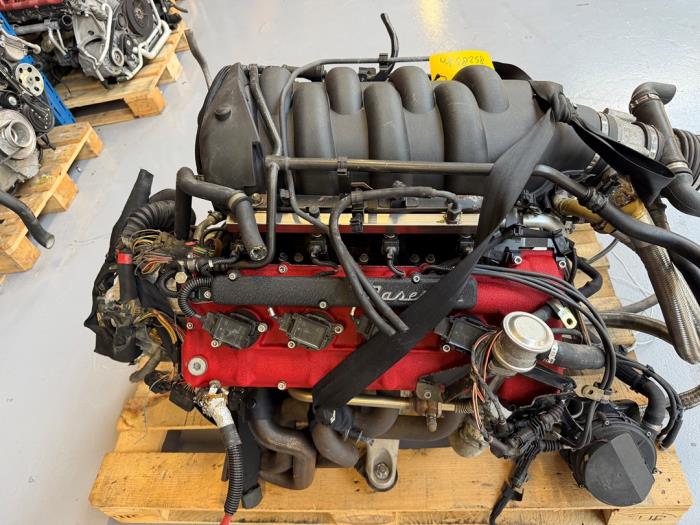 Engine from a Maserati Quattroporte V 4.2 Biturbo V8 32V 2005