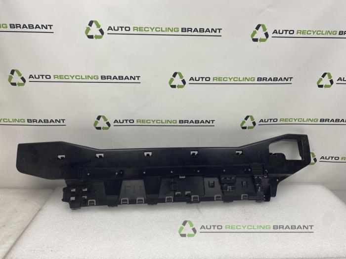 Rear bumper beam