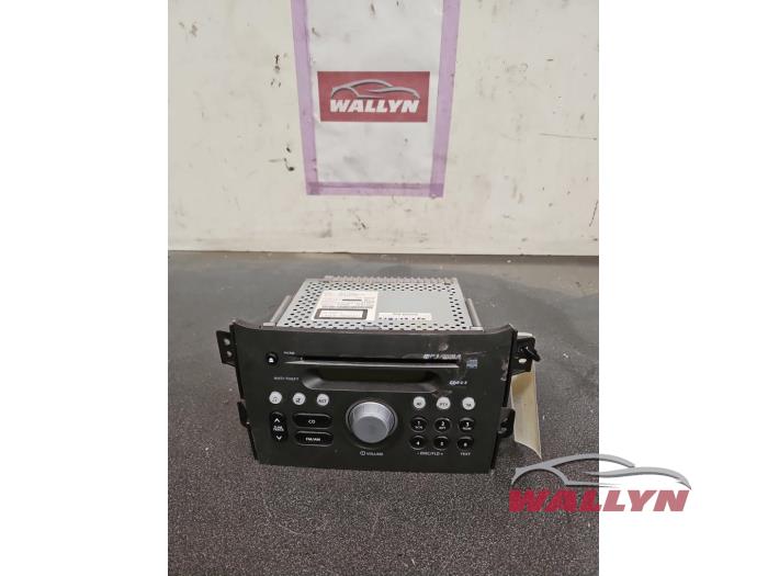 Używane Radio Opel Agila (B) 1.2 16V Cena € 36,30 Z VAT oferowane przez Wallyn COMMV