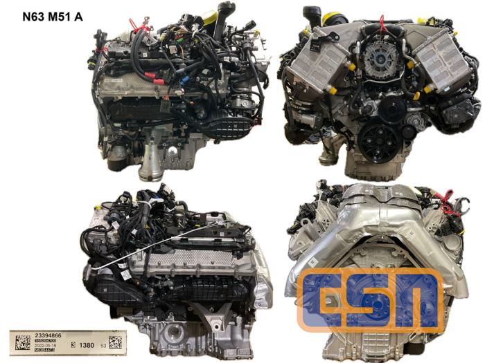 New Engine BMW 5 serie (G30) M550i xDrive 4.4 V8 32V TwinPower Turbo Price € 18.148,79 Inclusive VAT offered by CSN Engines