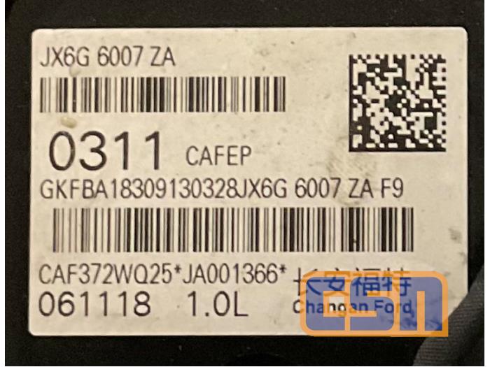 Engine from a Ford Focus 4 Wagon 1.0 Ti-VCT EcoBoost 12V 100 2018