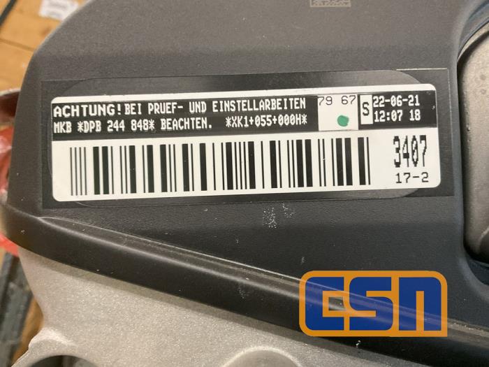 Engine from a Seat Leon Sportstourer (KLF) 1.5 TSI 16V 2021