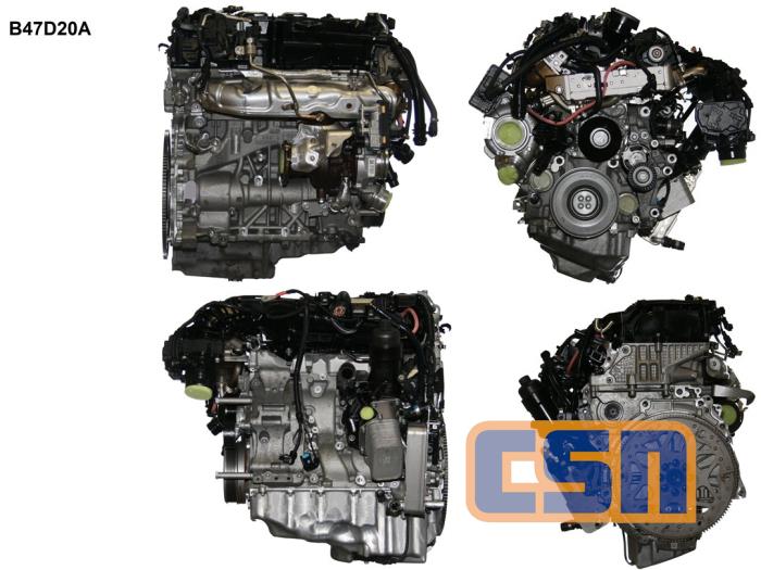 Używane Silnik BMW 1 serie (F20) 118d 2.0 16V Cena € 2.418,79 Z VAT oferowane przez CSN Engines