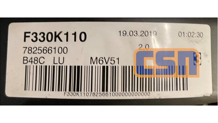 Engine from a BMW 2 serie Gran Tourer (F46) 220i 2.0 TwinPower Turbo 16V 2019