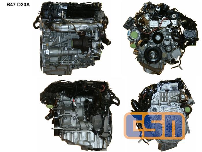 Używane Silnik BMW 3 serie (F30) 318d 2.0 16V Cena € 2.418,79 Z VAT oferowane przez CSN Engines