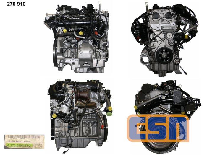 Używane Silnik Mercedes A (W176) 1.6 A-200 16V Cena € 2.902,79 Z VAT oferowane przez CSN Engines