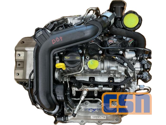 Engine from a Seat Ibiza V (KJB) 1.0 TGI 12V 2022