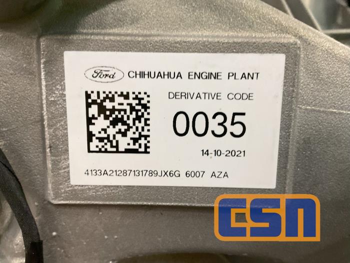 Engine from a Ford Focus 4 Wagon 1.5 EcoBoost 12V 150 2021