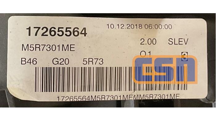 Engine from a BMW 3 serie (G20) 330i xDrive 2.0 TwinPower Turbo 16V 2018