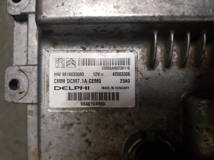 Engine management computer from a Fiat Doblo 2020