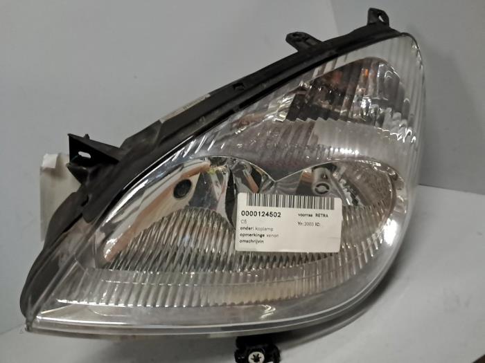 Używane Reflektor lewy Citroen C5 Cena € 72,60 Z VAT oferowane przez De Jonghe Recuparts