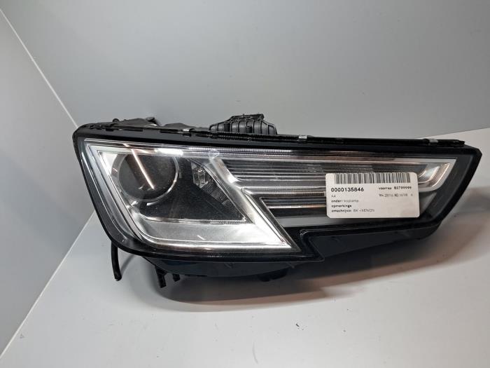 Używane Reflektor prawy Audi A4 (B9) 1.4 TFSI 16V Cena € 544,50 Z VAT oferowane przez De Jonghe Recuparts