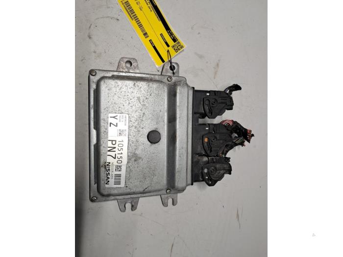 Engine management computer Nissan Micra (K13), 2010 / 2016 1.2 12V, Hatchback, Petrol, 1.198cc, 59kW (80pk), FWD, HR12DE, 2010-05 / 2015-09, K13A (Used)