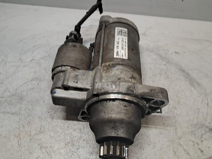 Used Starter Volkswagen Touran (5T1) 2.0 TDI 110 Price € 90,75 Inclusive VAT offered by De Jonghe Recuparts