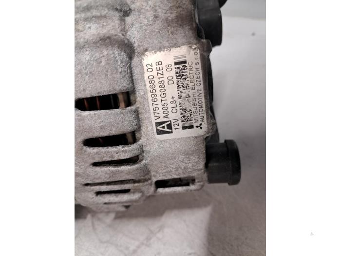 Dynamo d'un Citroën C3 (SC) 1.4 16V VTi 2010