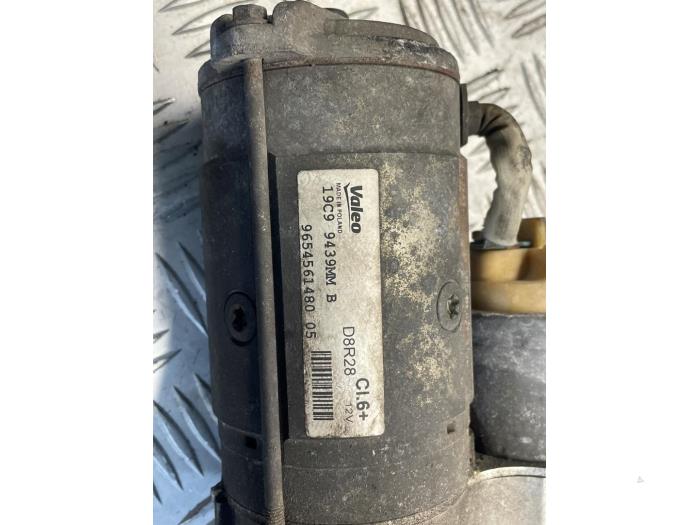Startmotor från en Peugeot Expert (V1/VA/VB/VE/VF/VT/VY) 2.0 Blue HDi 180 16V 2021