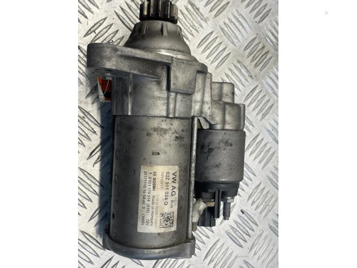 Używane Rozrusznik Volkswagen Golf VII (AUA) 1.4 TSI BlueMotion Technology 125 16V Cena € 50,00 Procedura marży oferowane przez EU Engines & Parts BV