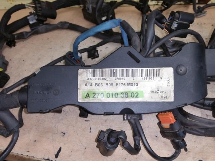 Begagnade Kablage Mercedes A (W176) 1.6 A-160 16V Pris € 200,00 Marginaltabell erbjuds av EU Engines & Parts BV