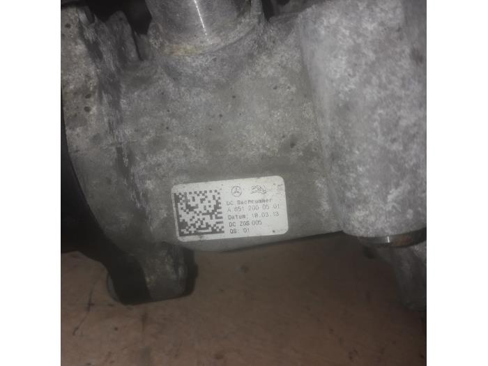 Vattenpump från en Mercedes-Benz B (W246/W242) 1.5 B-180 CDI,d 16V 2017