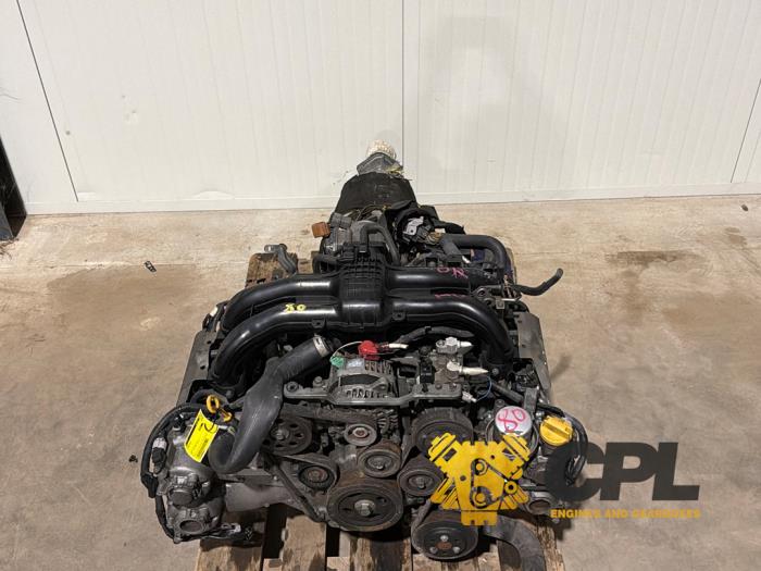 Engine from a Subaru Legacy
