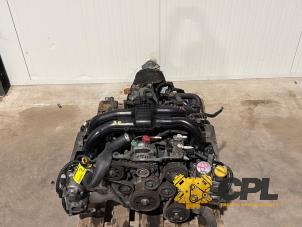 Engine from a Subaru Legacy