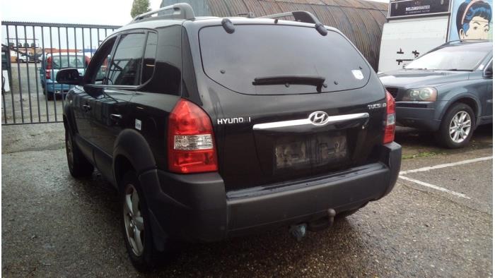 Hyundai Tucson 2.0 16V CVVT 4x2 Épave (2006, Noir)