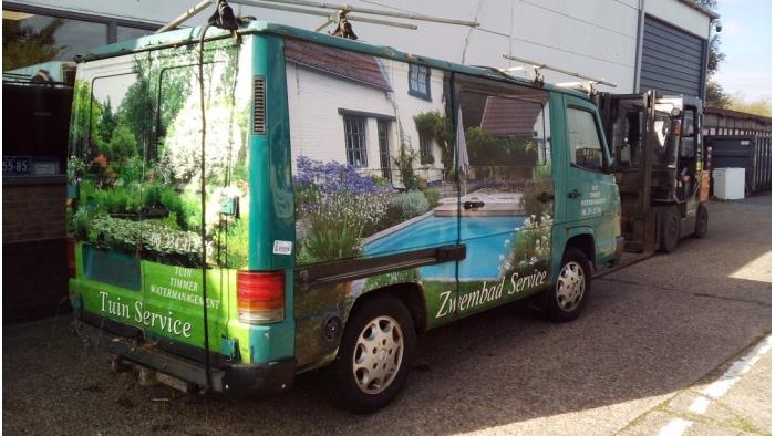 Mercedes MB 100D MB 100D Salvage vehicle (1994, Green)