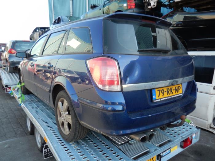 Opel Astra H SW 1.6 16V Twinport Salvage vehicle (2005, Blue)