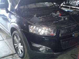 Chevrolet Captiva 2.2 D 16V 4x4 Épave (2013, Noir)