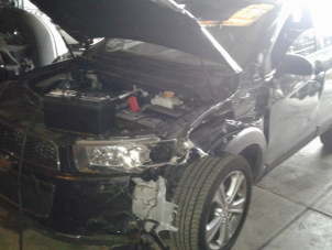 Chevrolet Captiva 2.2 D 16V 4x4 Épave (2013, Noir)