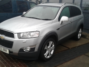 Chevrolet Captiva 2.2 D 16V 4x4 Épave (2012, Argenté)