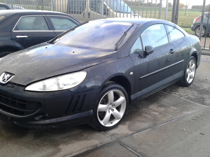Peugeot 407 3.0 V6 24V VVT Vehículo de desguace (2007, Negro)