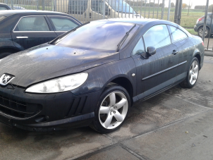 Peugeot 407 3.0 V6 24V VVT Vehículo de desguace (2007, Negro)