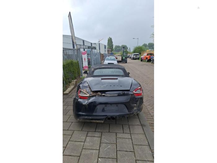 Porsche Boxster 2.7 24V Salvage vehicle (2016, Black)