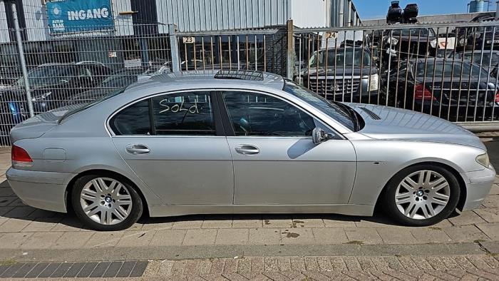 BMW 7 serie 745i,Li 4.4 V8 32V Salvage vehicle (2002, Gray)