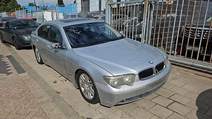 BMW 7 serie 745i,Li 4.4 V8 32V Salvage vehicle (2002, Gray)