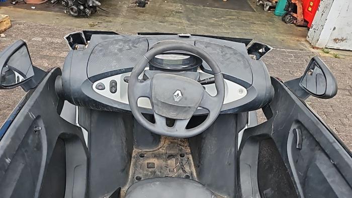 Renault Twizy 80 Samochód złomowany (2012, Czarny)