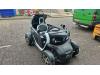 Renault Twizy 80 Samochód złomowany (2012, Czarny)