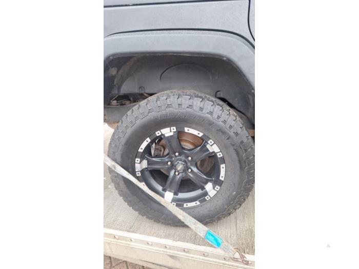 Jeep Wrangler 3.6 V6 24V Skrotfordon (2016, ZWART)