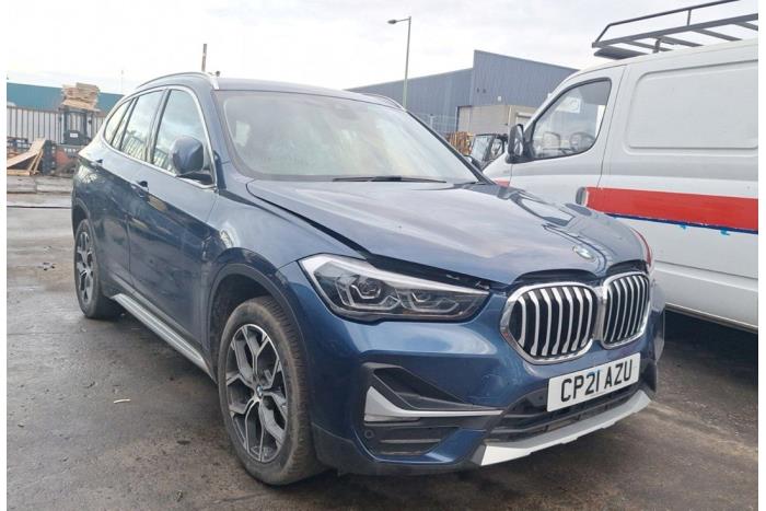 BMW X1 sDrive 18d 2.0 16V Skrotfordon (2021, DONKER BLAUW)